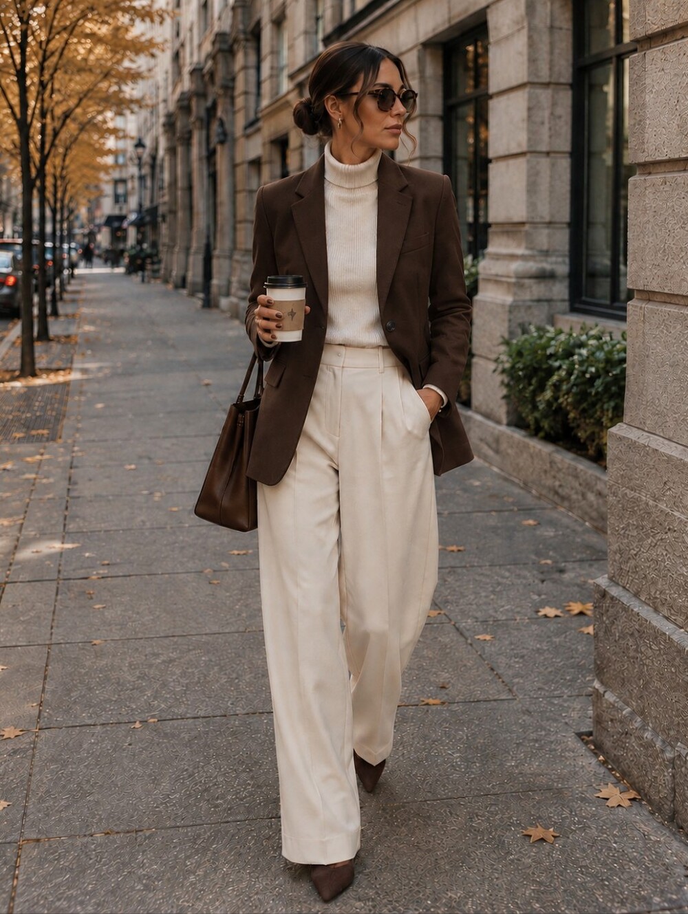 J. Crew Wool Blazer Jacket Elegant Chocolate Brown